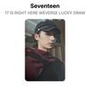 JUN 17 IS RIGHT HERE WEVERSE LUCKY DRAW Official Photocard