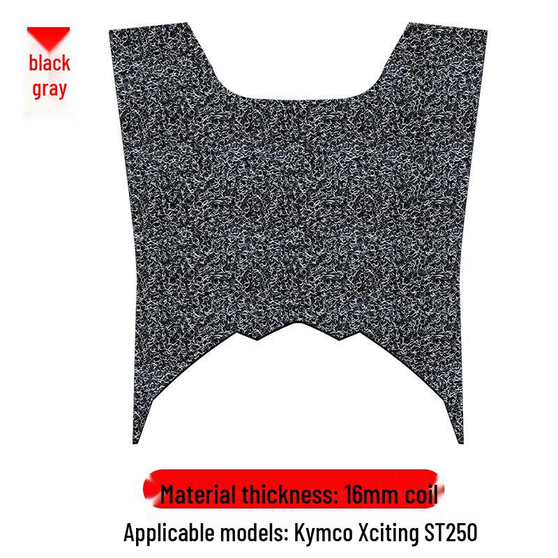 

Kymco Xciting ST250 Pedal Pad: Waterproof, Non-Slip Wire Loop Foot Pad CK250T-16 16mm