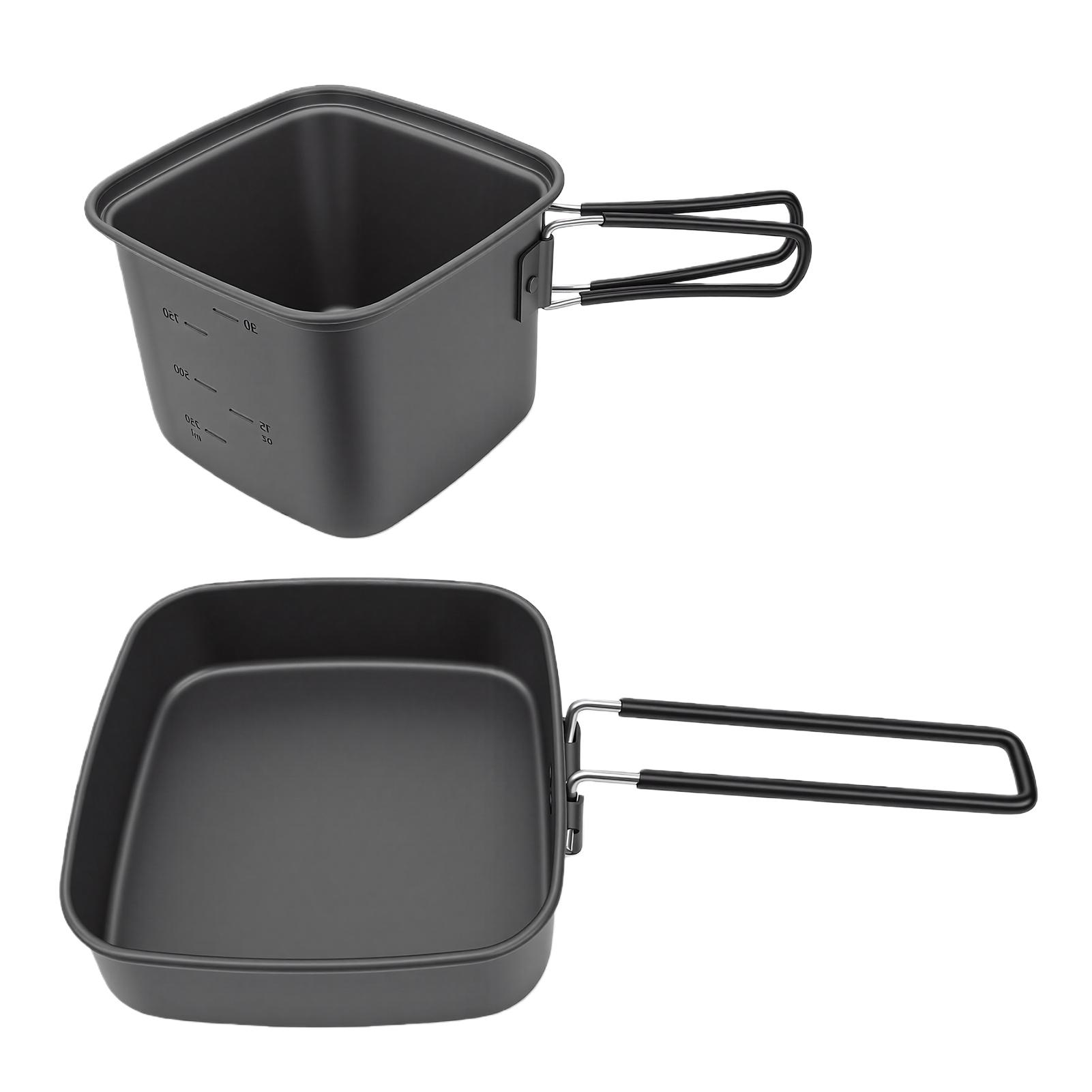 

Складные портативные многофункциональные походные котелки и посуда для кемпинга, туризма, велоспорта