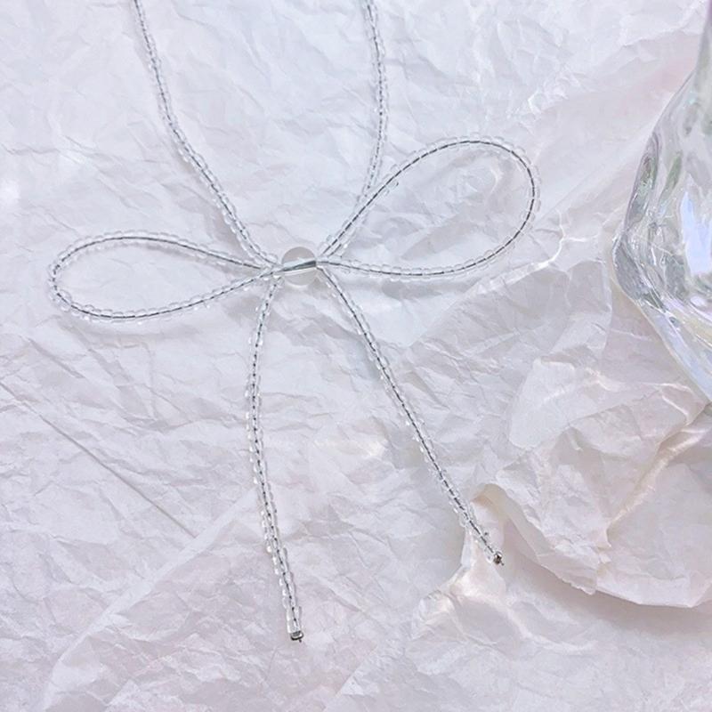 Exquisite Beads Necklace Party Neck Jewelry Glaze Material for Fashion Lover