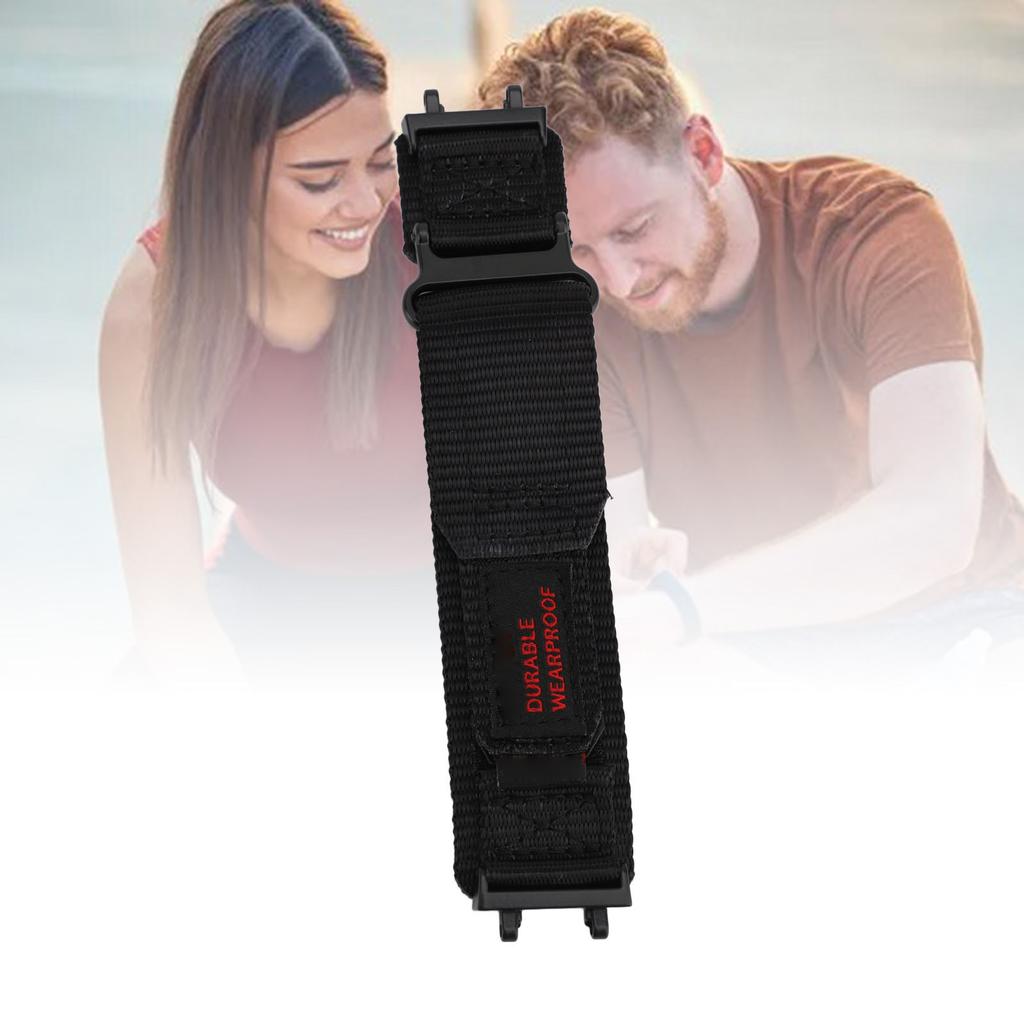 Nylon Watch Band for Huami Active Edge A2212 Hook and Loop Fastener Sporty Style Braided Soft Replac