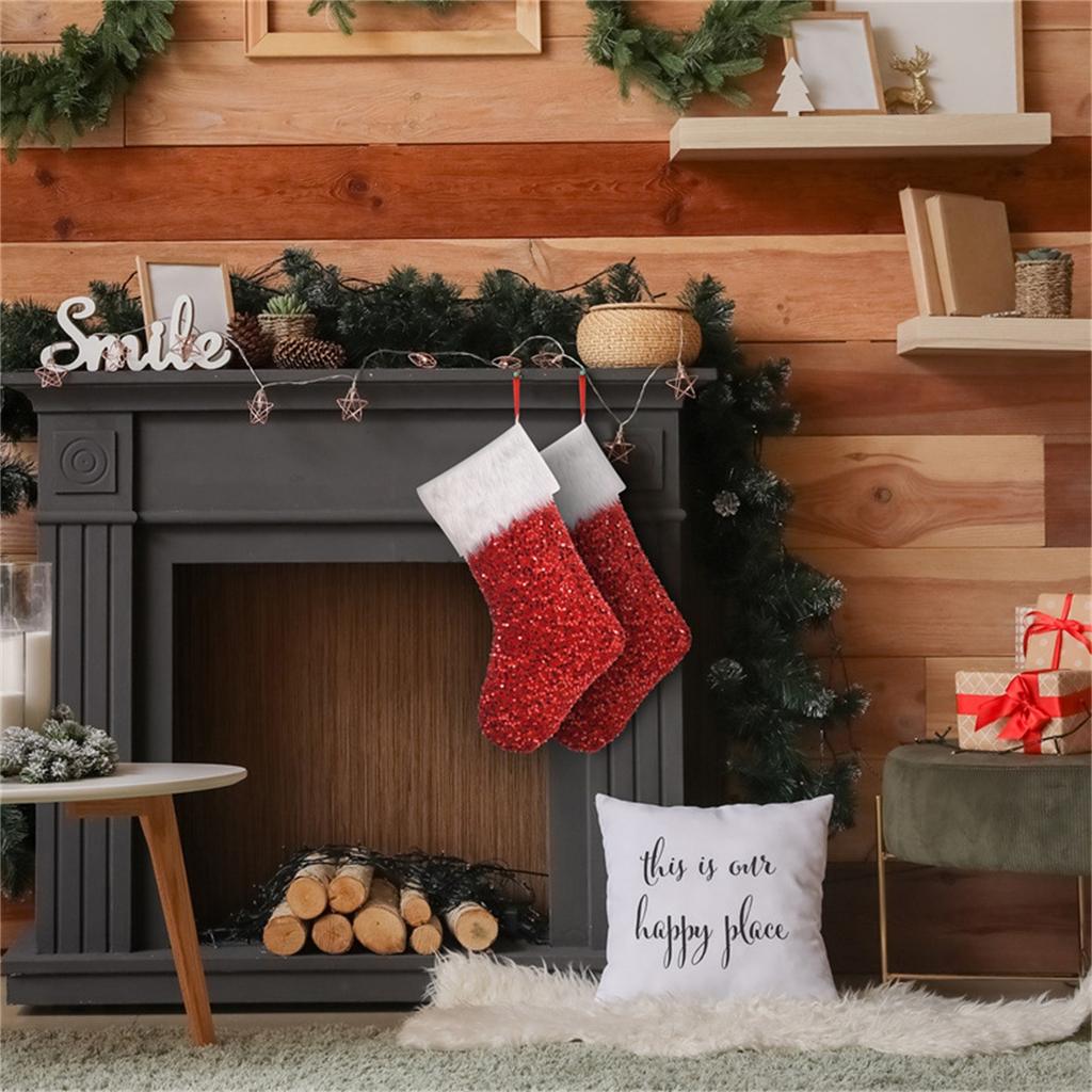Christmas Decorations Christmas Stockings Home Decoration Christmas Stockings Pendants  Children's Christmas Gift Bags