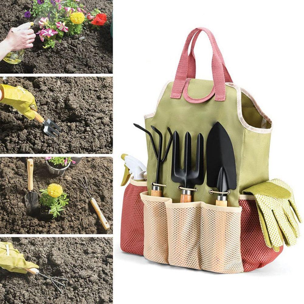 Heavy Duty Gardening Tools Set of 9 Garden Gifts Gardening Supplies Kit Garden Tools Set for Women