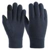 Winter Warm Gloves Fleece Double Thickened Coldproof Gloves Student Riding Electric Bike Bike Fleece Gloves