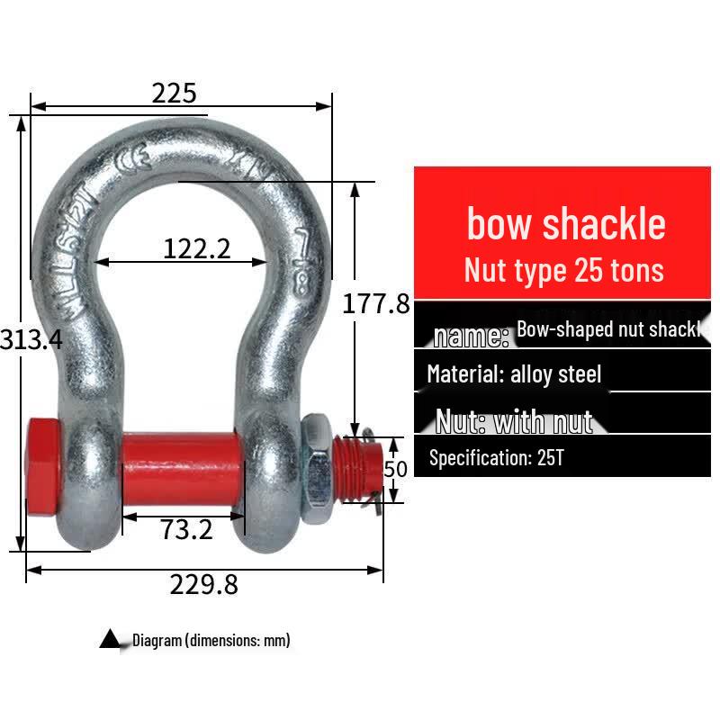 Jinyou Heavy Duty Bow Shackle