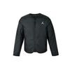 Jachetă din bumbac cu glugă termică detașabilă 2 în 1 Gore-Tex cu buzunare mari Îmbrăcăminte exterioară pentru bărbați Negru DC0063-010