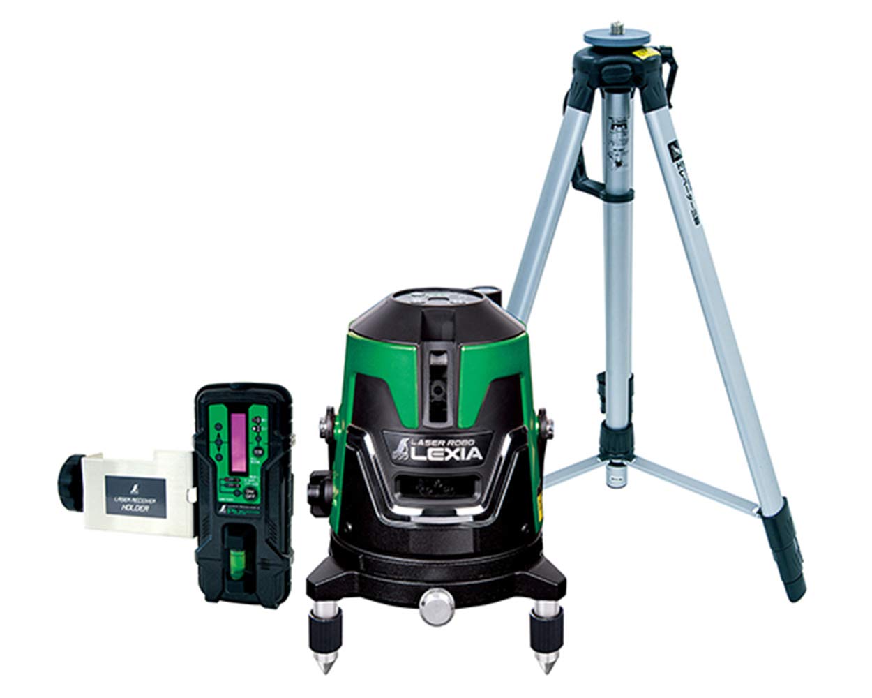 

Shinwa Sokutei Laser Marker LASER ROBO LEXIA 21P Green Set 70852 Receiver/Tripod