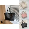 Trendy Women's Tote Bag Stylish Korean Design Medium Size Soft Pu Handbag