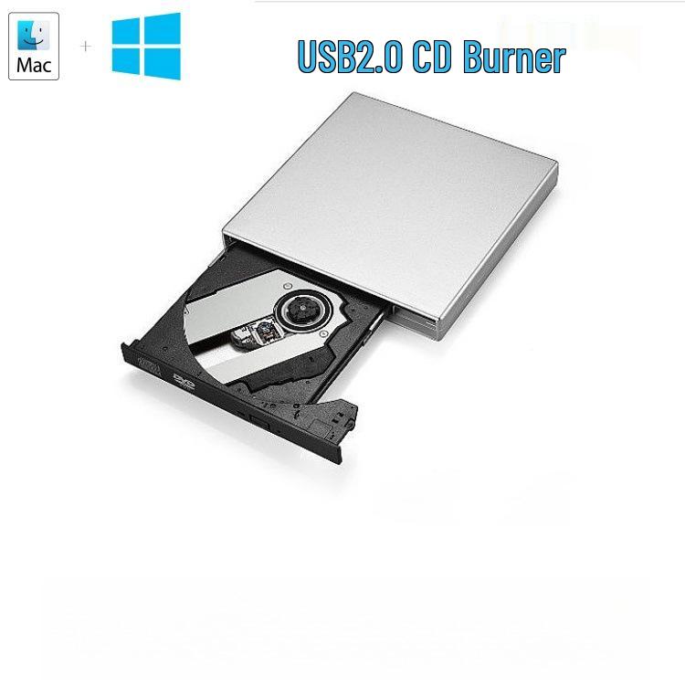 Universal USB 2.0 External DVD/CD Burner 24x Portable Optical Drive