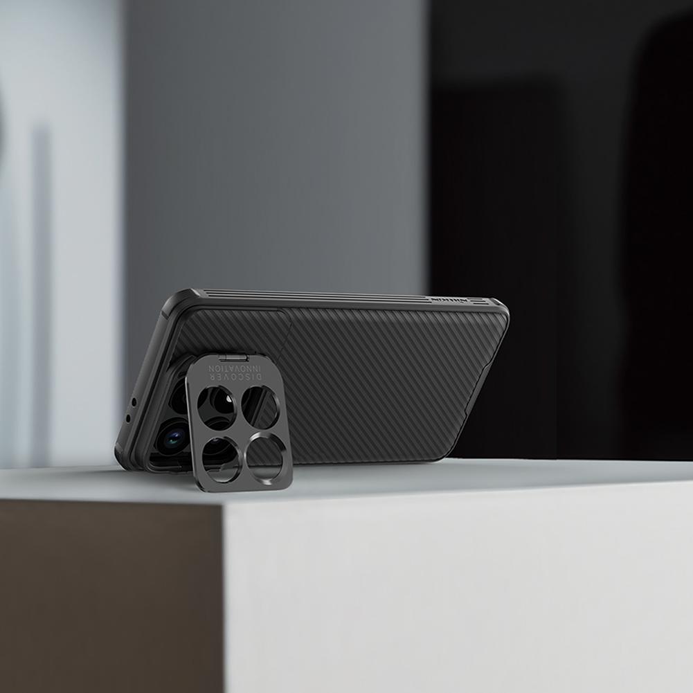 Nillkin for Xiaomi Poco F6 Pro 5G case precision hole CamShield Prop Magnetic with Stand Camera 360 Phone Cases Lens Cover