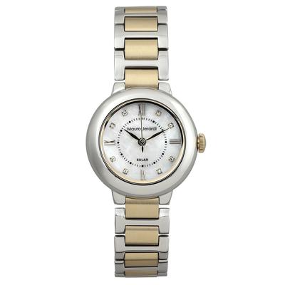 Solar All Stainless MOP [Mauro Gerardi] Women's Watch, Steel, Dial, MJ070-2