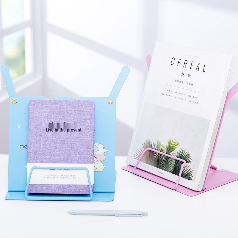 Children’s Foldable Book Rack and Metal Stand