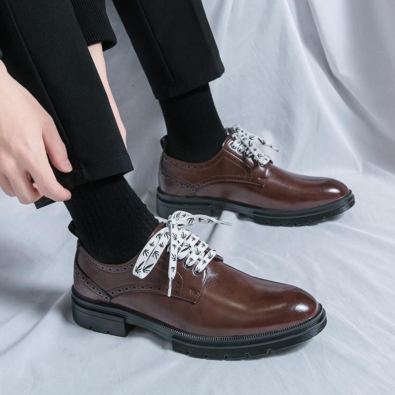 

Shoes Leather For Men Business Formal New Shoes Dress Tenis De Hombre Moccasins Mokasin Tenis Caballero Designer fashion 46