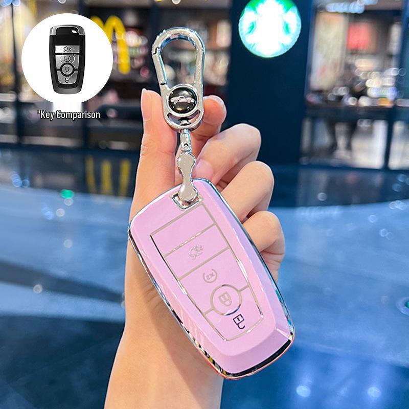 Key Case Shell for Ford Mondeo, Explorer, Focus, and Edge - Suitable for Men and Women