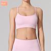 Export Beauty Back Spaghetti Strap Sports Intimates Breathable Quick-Drying Yoga Fitness Women's Inner Wear Sexy Back Practice Tops Bra