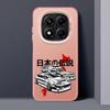 Phone Case for Xiaomi Redmi Note 10s 12 13 14 Pro Plus 11s 10 11 Pro Soft Cover JJapanese JDM Drift Car Red Sun