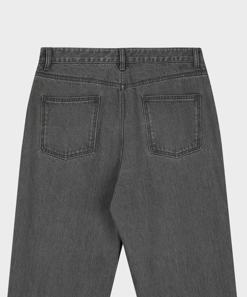 Teildeon Relaxed Fit Denim Pants Gray