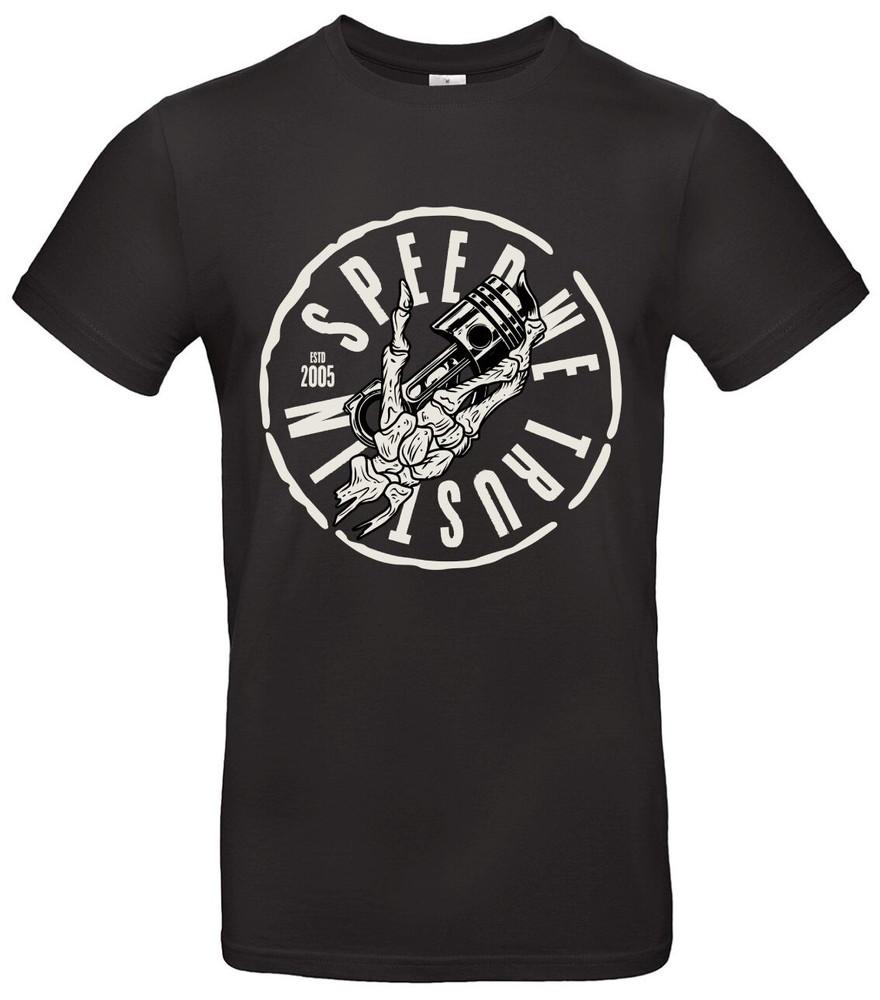 In Speed We Trust TShirt  Racing amp; Tuning Fans Fast Cars Unisex T-Shirt L