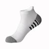 12 Paar Herren Plus Size Sportsocken EU39-46 Atmungsaktiv Bequem Schwarz Weiß Freizeit Outdoor Kurze Socken für Herren
