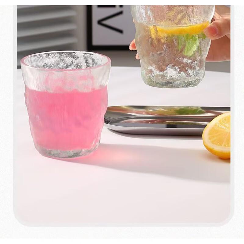 Shangqi Japanese Glacier Drinking Glasses, Short Style