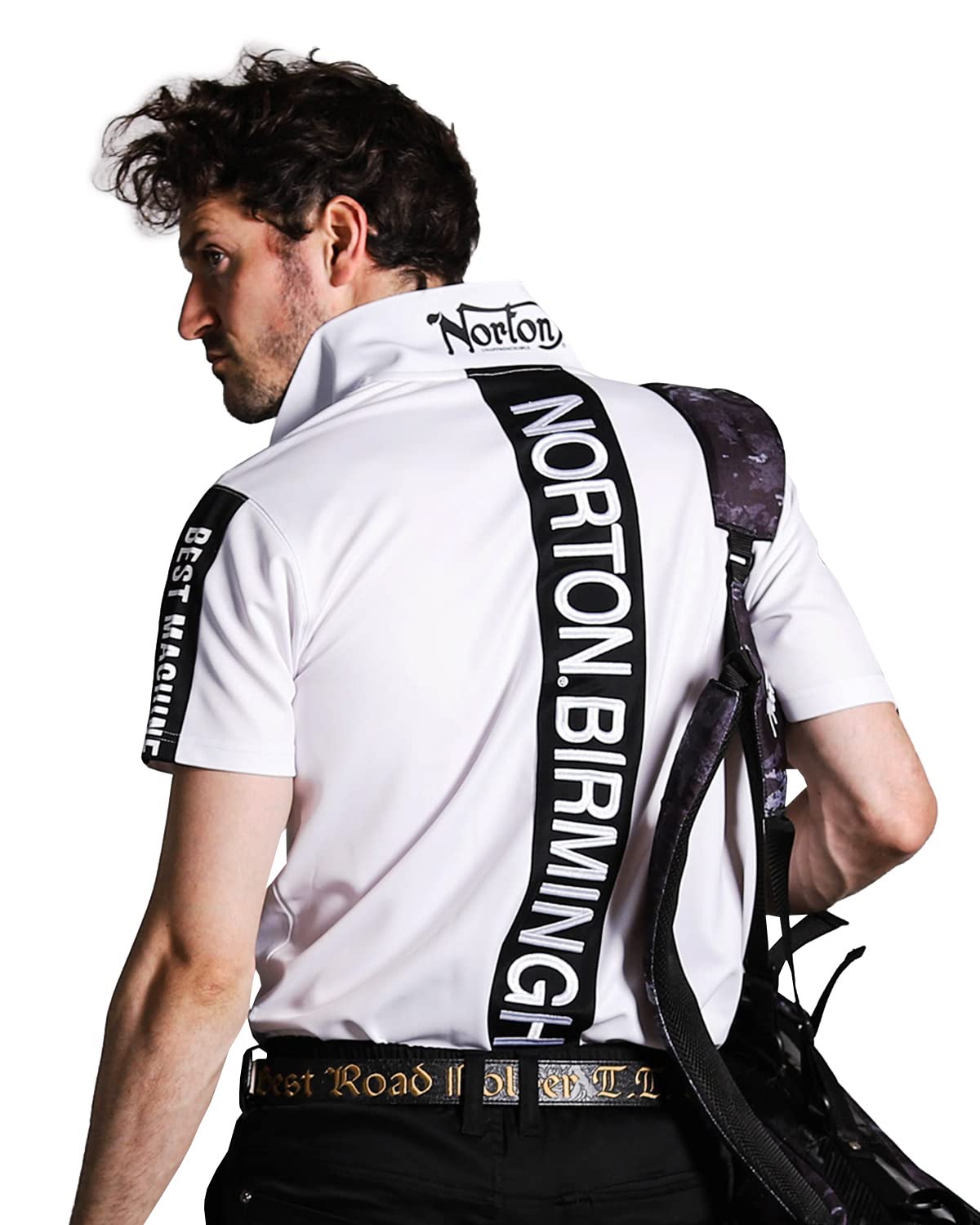 

Norton Golf Dry Calze Line Polo XXL Shirt, 222NN1201, White, белый