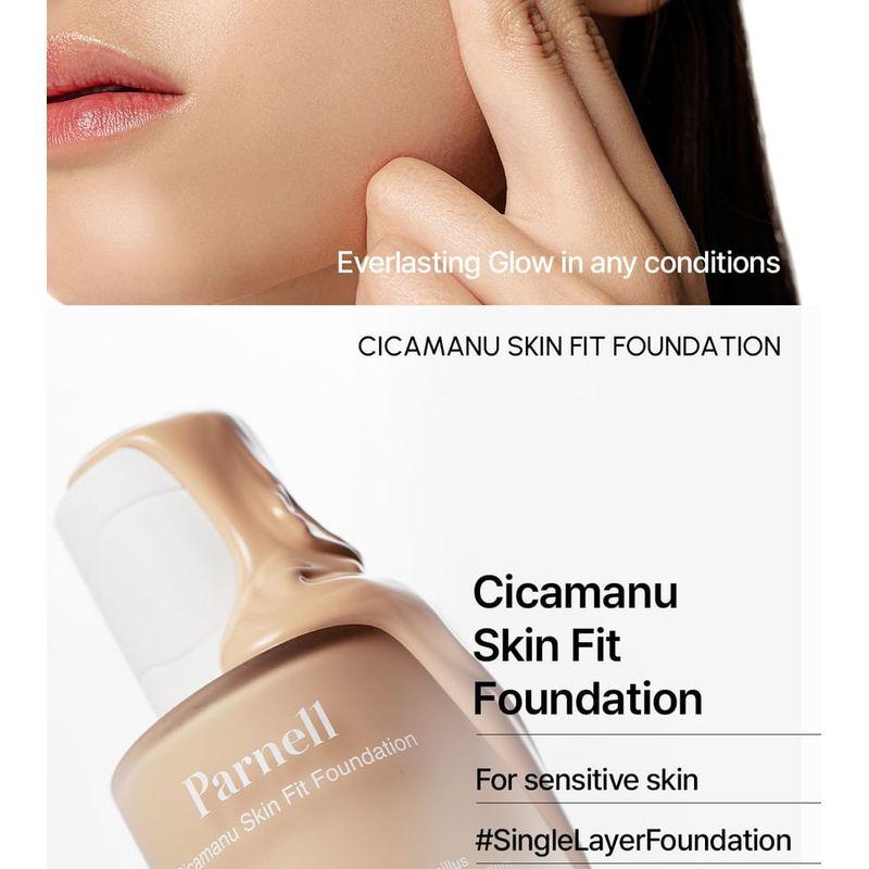 Parnell - Cicamanu Skin Fit Foundation - 3 Colors