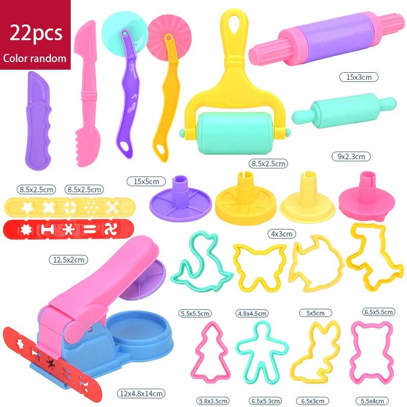 DIY Creative 3D Plasticine Mold Set for Creative Kids Learning and Fun
