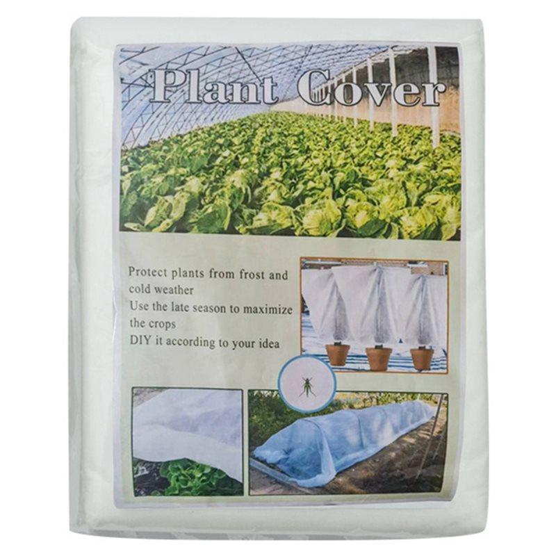 

A34R Plant Covers 3Mx20m Reusable Thickened Winter Floating Row Covers Frost Cloth Blanket Shade Cloth Freezing Protection белый
