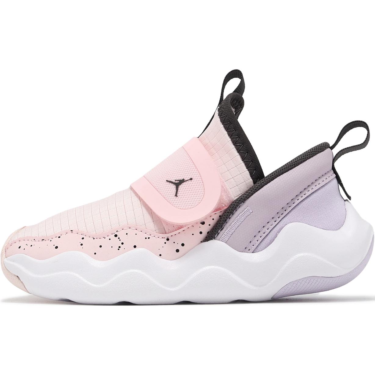 

Air Jordan 23/7 TD Pink Wash Violet Baby Sneakers Фиолетово-морозный Полуночно-туманный DQ9294-601 23.5