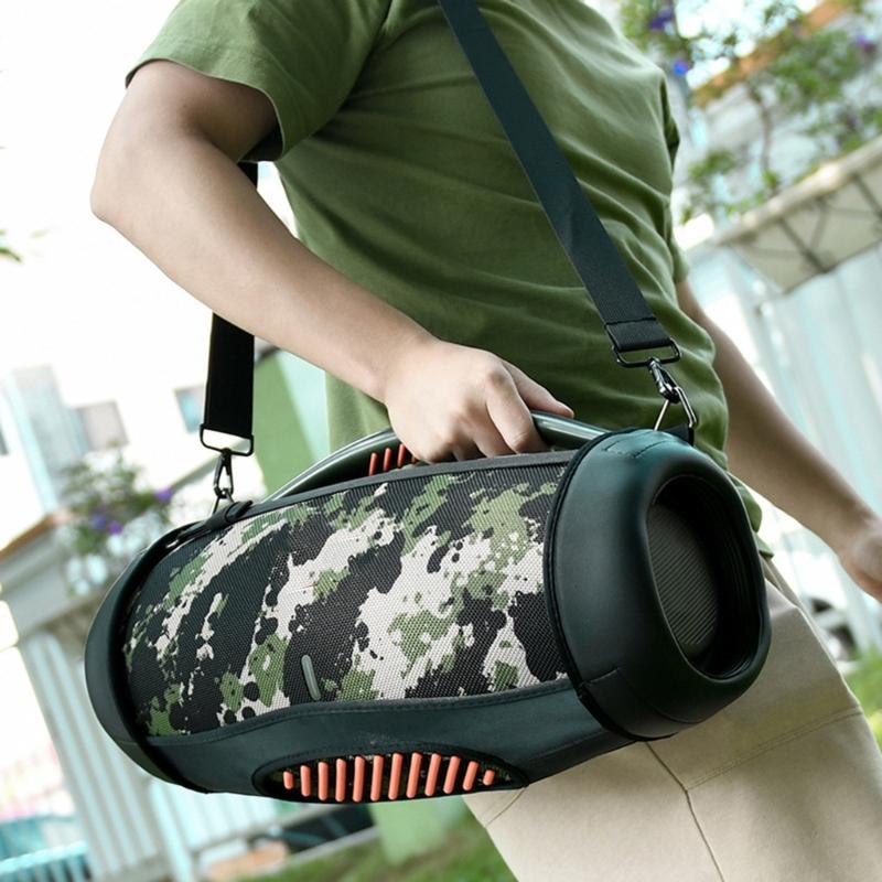 Stoßfeste Lautsprecher-Tragetasche für Boombox 3 Drahtloslautsprecher Aufbewahrungstaschen Schutzhülle Lautsprecherzubehör