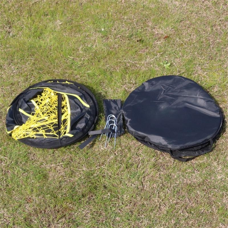 2 In 1 Football Goal Posts for Kids Poped Up Goal Children Targets Goal Net Foldable Soccer Goal Net Football Training