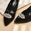 Detachable Rhinestone Shoe Clips DIY Shoe Ornaments European American Style Decorative Accessories for High Heels Wedding
