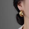 Round Hoop Earrings - Sophisticated Vintage-style Women's Earrings - Luxury Accessory for The Refined.