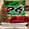 Individueller personalisierter Hannover 96 Fußball-Druck Wandteppich, Wandkunst Dekoration, Schlafzimmer, Studentenwohnheim, Wohnung, Wohnzimmer, Party-Hintergrund, Geschenk zum Geburtstag