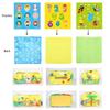 Tissue Box Toddler  Toy Babies Sensory Toy with Crinkle Paper & Rainbow Dance Scarves Infants Learning Toy