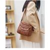 Retro Love Decorative Shoulder Bag, Suitable for Women's Daily Travel Matching, Multi Pocket Crossbody Bag, Large Capacity Women's Bag