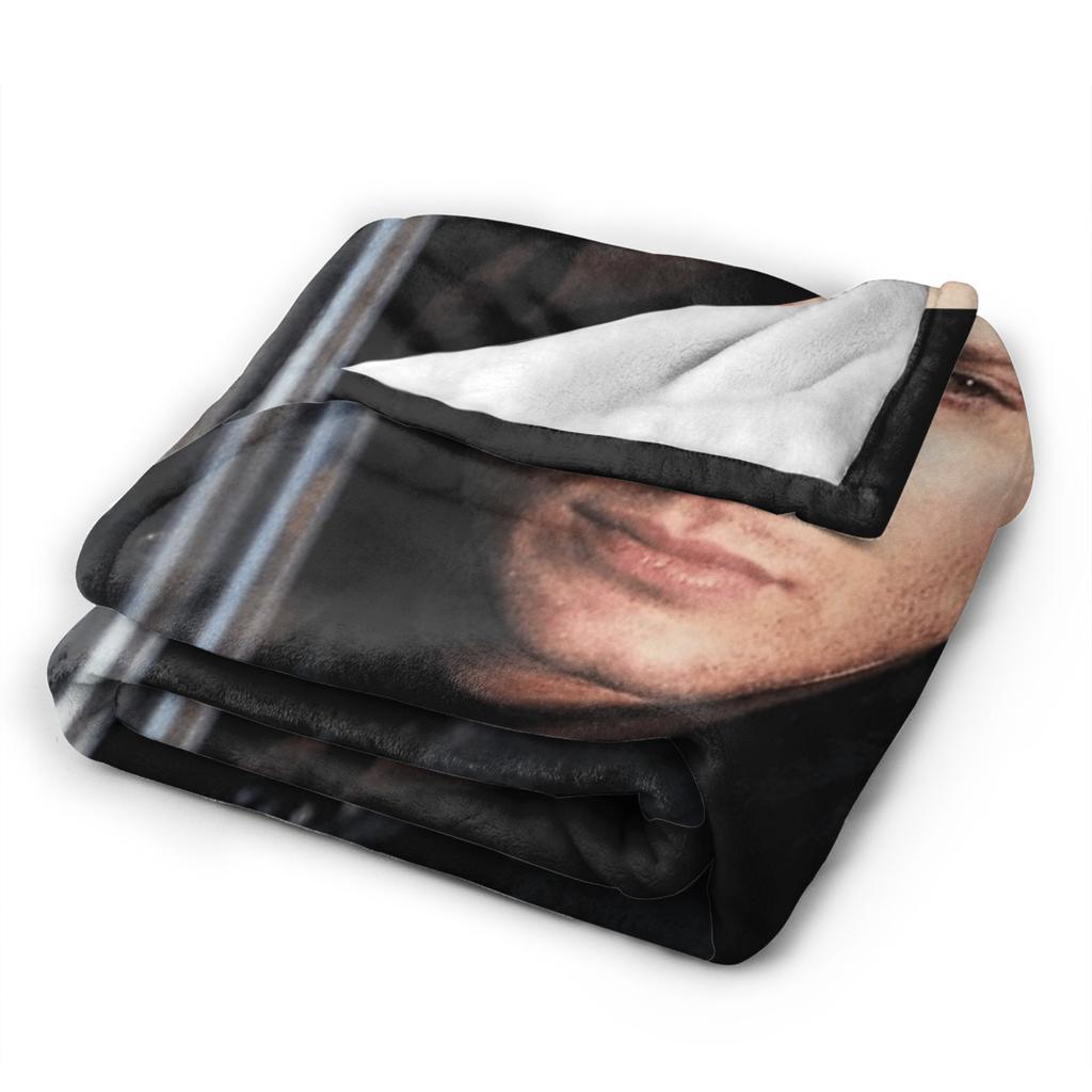 Supernatural Dean Winchester Flannel Blanket Winter Soft Bedding Throws Home Decor Funny Bedspread Sofa Bed Cover