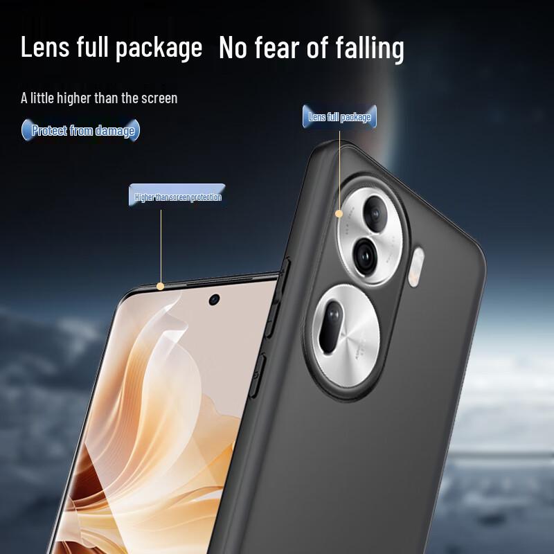 KuLeFeng Frosted Protective Case for OPPO Phones