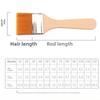 Wood Handles Hair Painting Brush Practical Nylon Clean Brush New BBQ Brush  Art Supplies