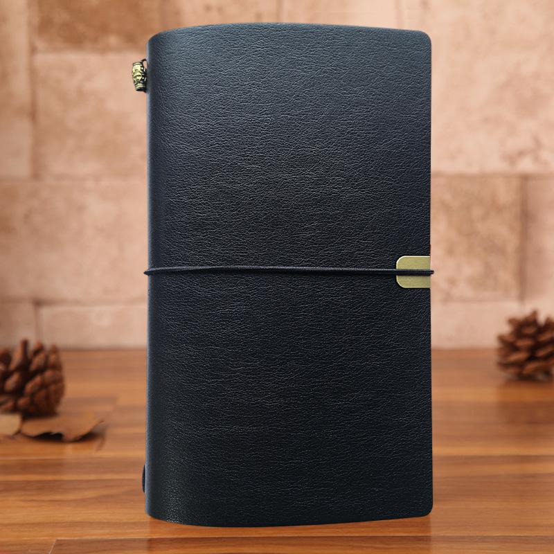Retro A6 Portable Strap Notebook - Daily Diary & Business Notepad