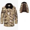 Men Winter Warm Thick Windproof Parkas Jackets Coat Men Casual Parkas Hooded Cotton Coat