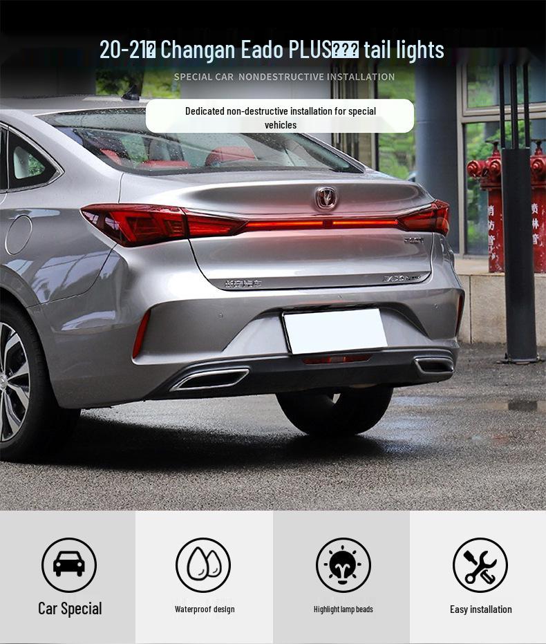 LED Daytime Running and Flowing Taillights Kit for 2020-2021 Changan Eado Plus Retrofit.