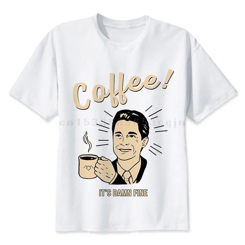 Twin Peaks Tshirt Men Tv Fashion Tshirts Men Tee Shirt Tops Short Sleeve T Shirt