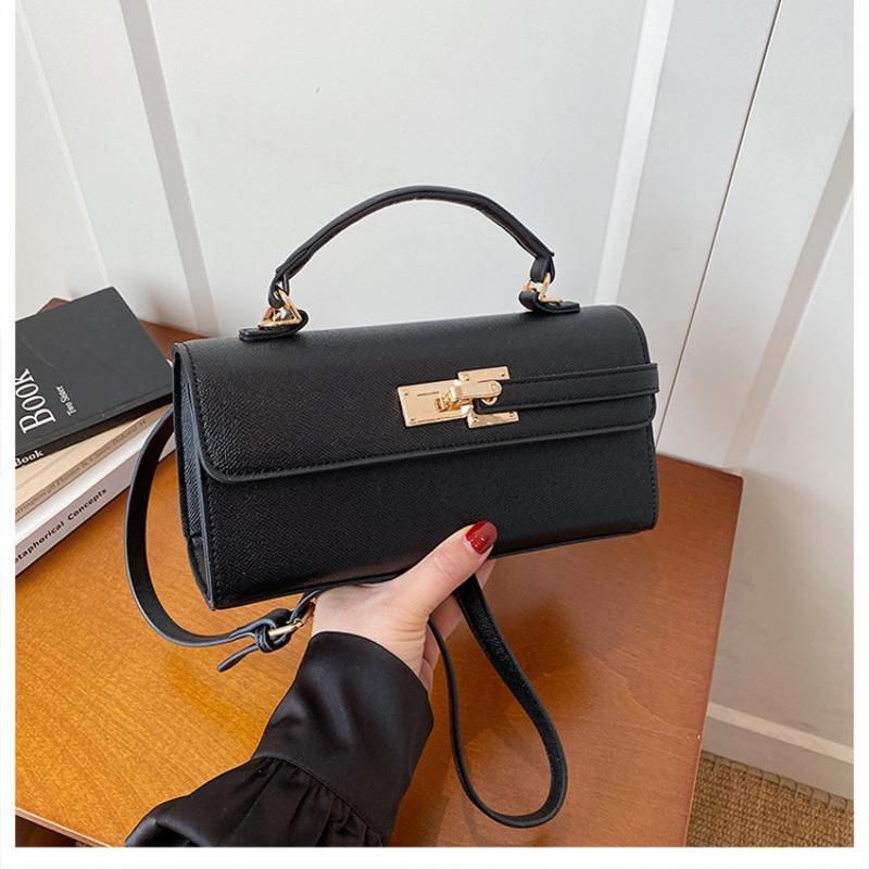 Portable Small Square Bag, Retro Crossbody Bag, High-end Commuting Trend Kelly Bag