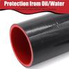 2.5" ID Straight Silicone Hose Coupler, High Temp 4-Ply Reinforced With 2Pcs Stainless Steel T-Bolt Clamp