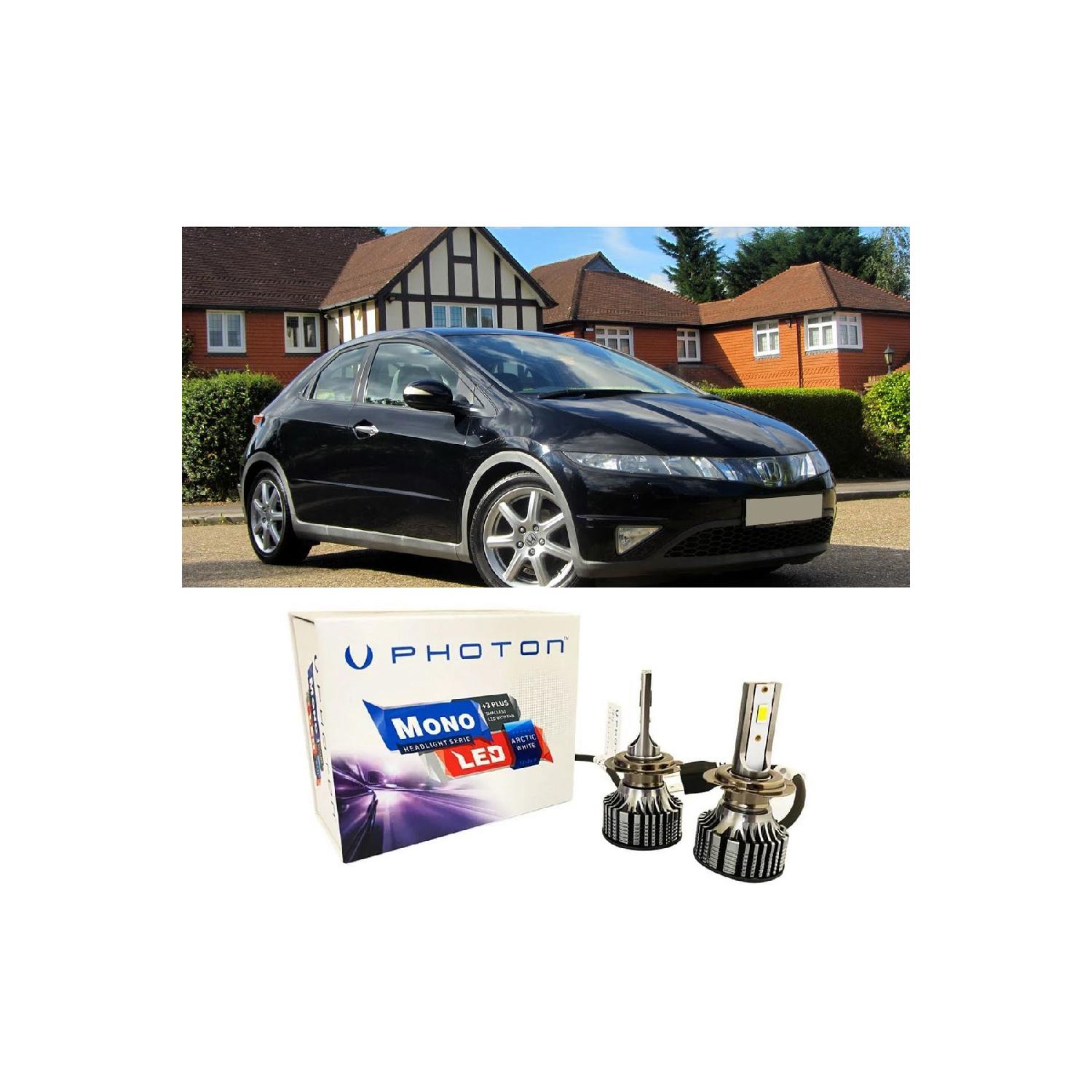 

Honda Civic Hb Led Ксеноновая лампа ближнего света H7 Mono New Series White 2006