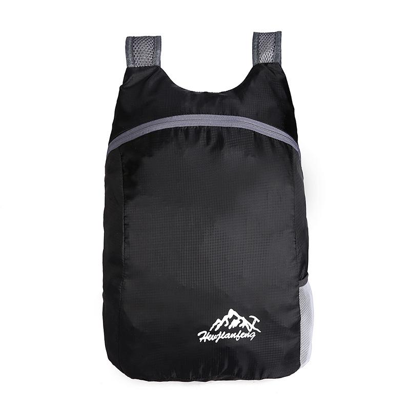 Foldable Water-Repellent Travel Backpack: Large Capacity Outdoor & School Bag for Men and Women