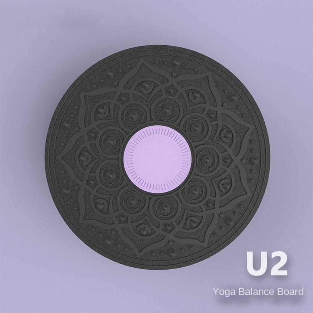 Wobble Balance Training Board Anti-Slip Plastic Core Trainer Yoga Balance Board  Gym