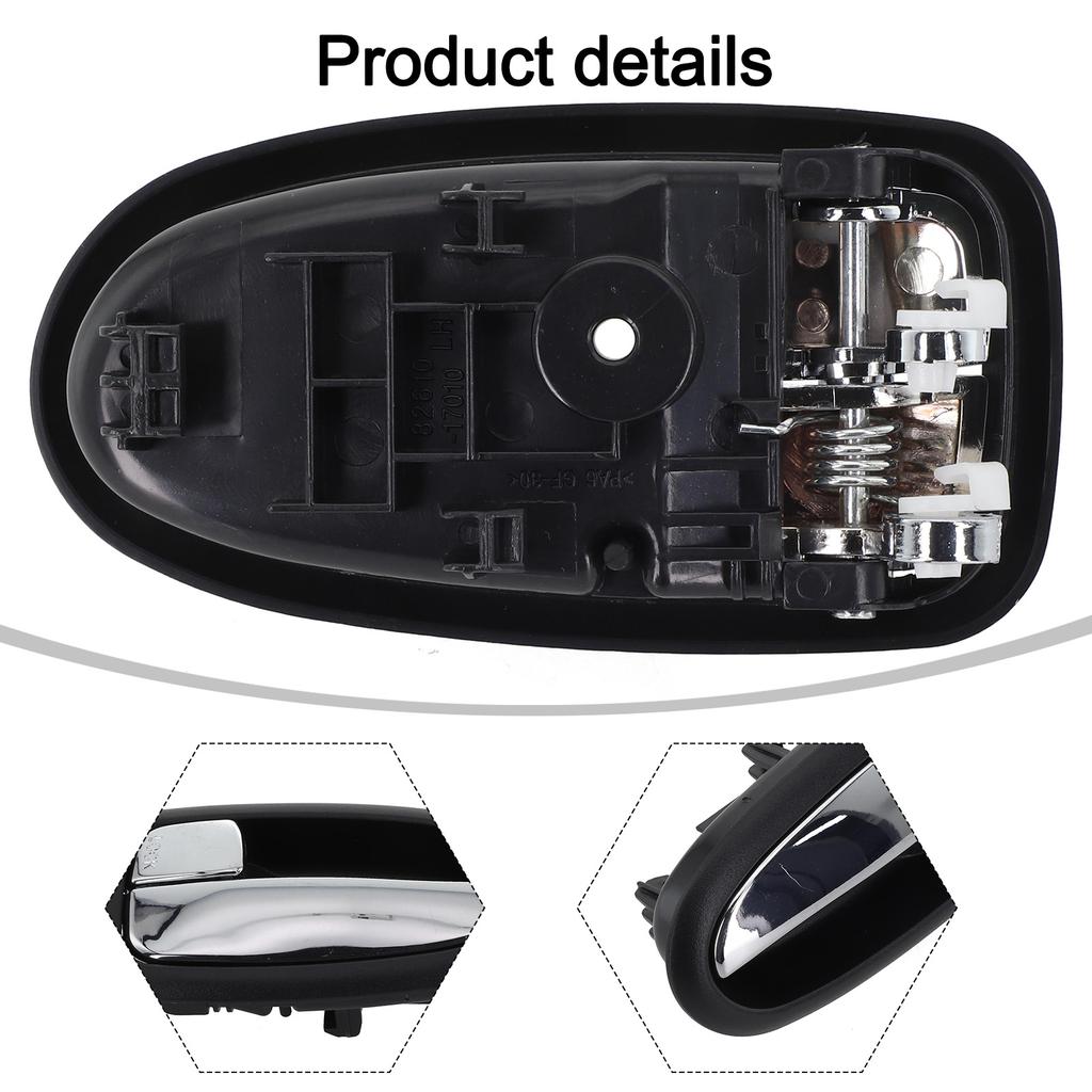 Car Door Handle Catches Left Right 82610-17000 82620-17000 For Hyundai For MATRIX For Lavita 2001-2010 Interior Door Handles ABS