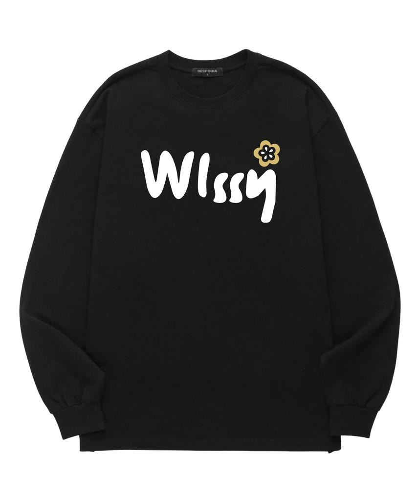 Wissi Wissy Bloom Long Sleeve T-Shirt (Wls038) Black